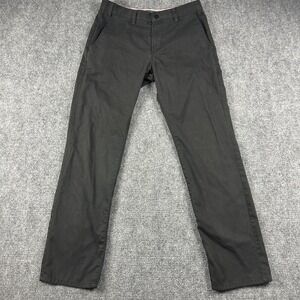 Toddland Pants Mens 31x31 Gray Chino Straight Leg Casual Flat Front Everyday